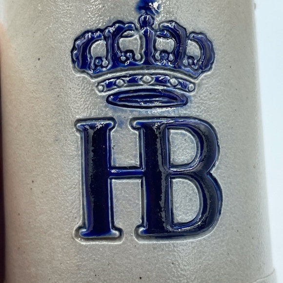 Vintage Miniature Hofbrauhaus Salt Glaze Stoneware Beer Stein - Picture 4 of 11